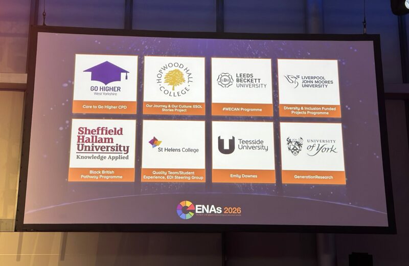 Logos of the eight finalists in the DEI award category.